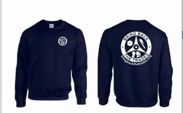 BBTT Blue Crew Neck Sweatshirt