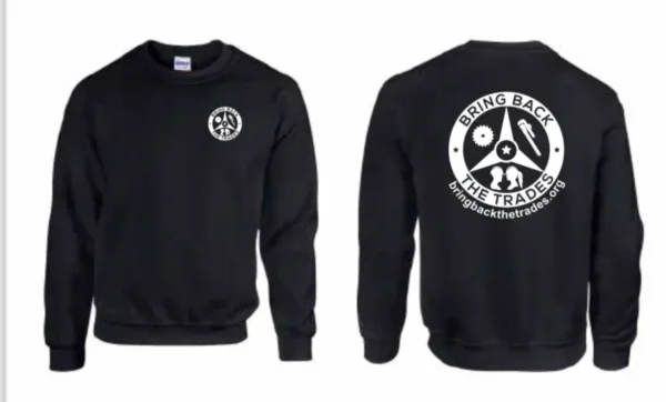 BBTT Black Crew Neck Sweatshirt