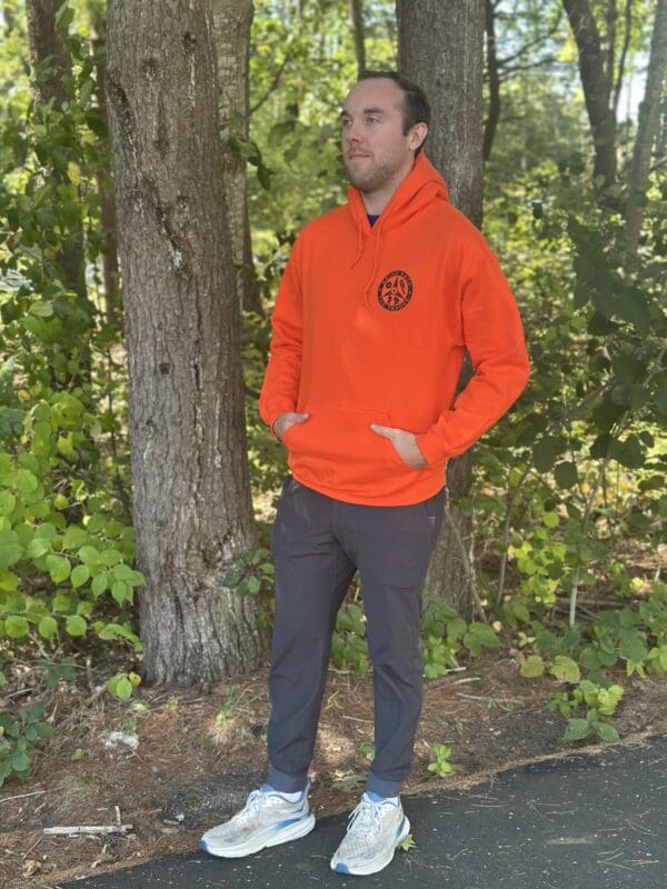 BBTT Orange Hoodie Sweatshirt - Image 3