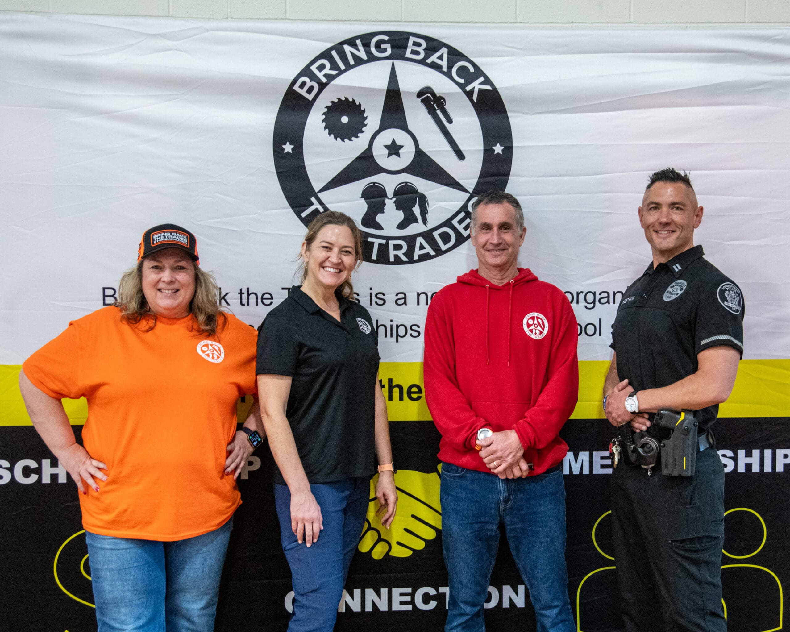 Bring Back the Trades Londonderry Team Katie Shana Steve Patrick