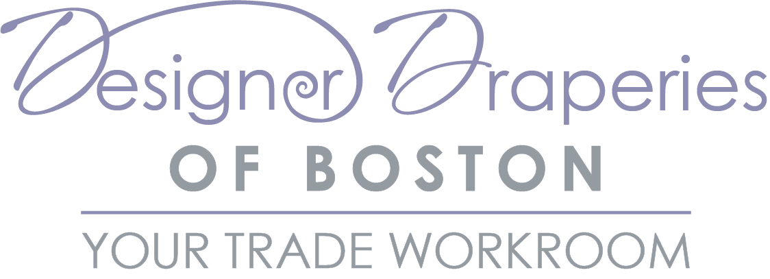 Designer Draperies of Boston Logo Horizontal image